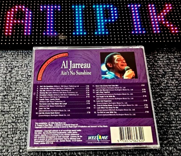 ✏ Al Jarreau - Ain’t No Sunshine - CD Stars De Légende Indispensable ♫ – photo 2
